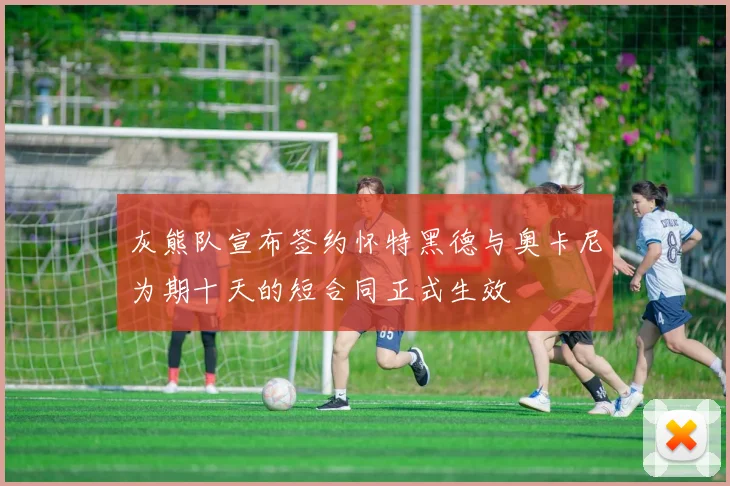 灰熊队宣布签约怀特黑德与奥卡尼为期十天的短合同正式生效